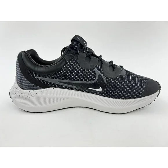 Nike Winflo 8 Shield Black Iron Grey Men's Sneakers Water Repellent NO SHOE BOX - Picture 9 of 11